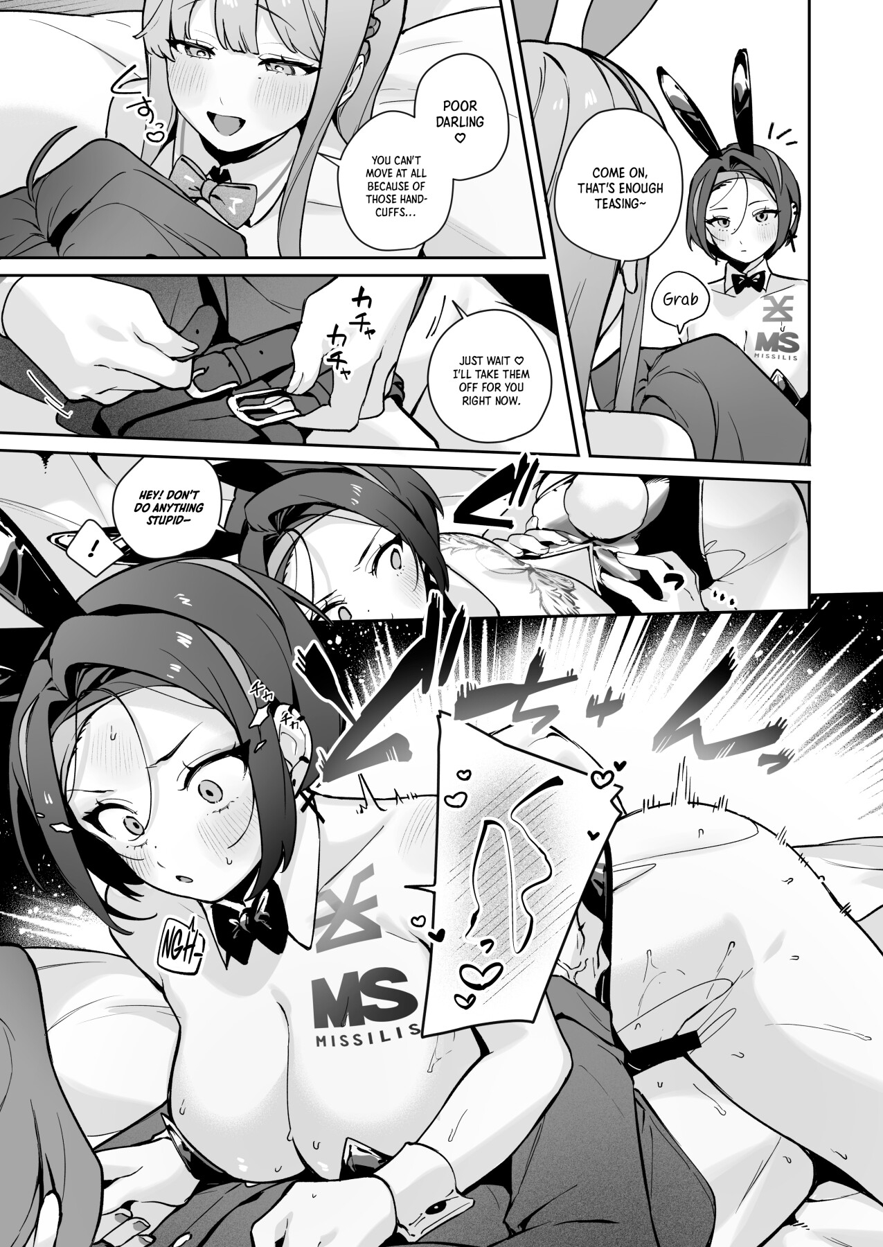 Hentai Manga Comic-Exotic Bunny Night-Read-16